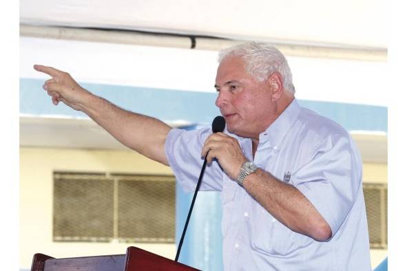 El expresidente Ricardo Martinelli.