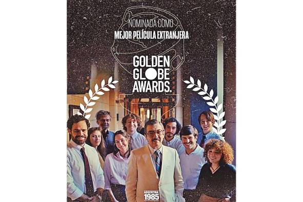 “Argentina, 1985” se encuentra nominada en la categoría “Mmejor película extranjera”