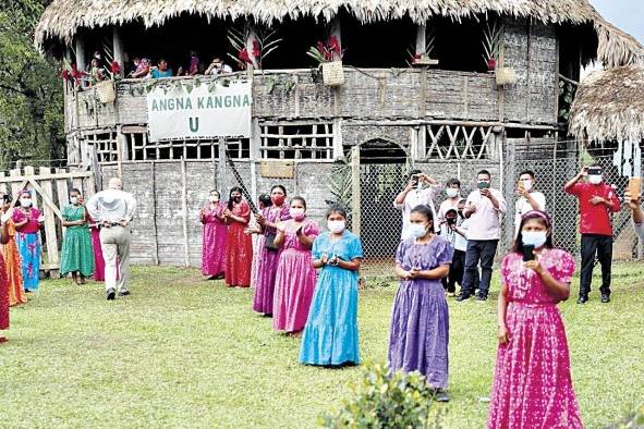 El pueblo naso e invitados de otros pueblos originarios celebraron el pasado viernes