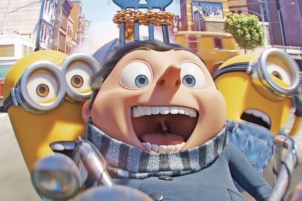 La cinta es liderada por Gru (Steve Carell) y coprotagonizada por los Minions, a diferencia de la última entrega.