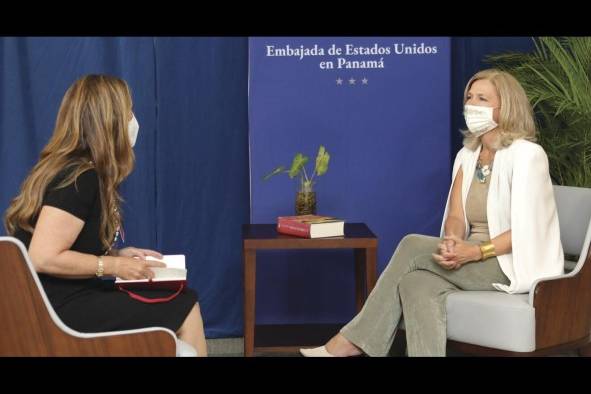 Durante la entrevista concedida a 'La Decana'.