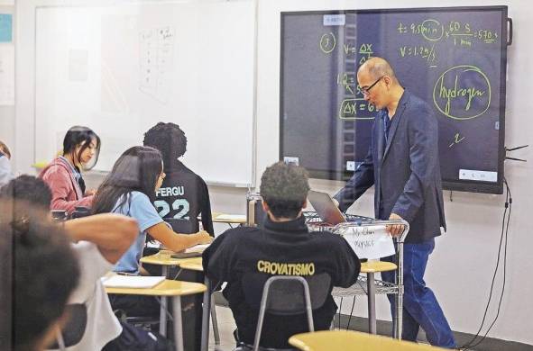 Los estudiantes toman siete clases anuales que se rigen por materias obligatorias y electivas.