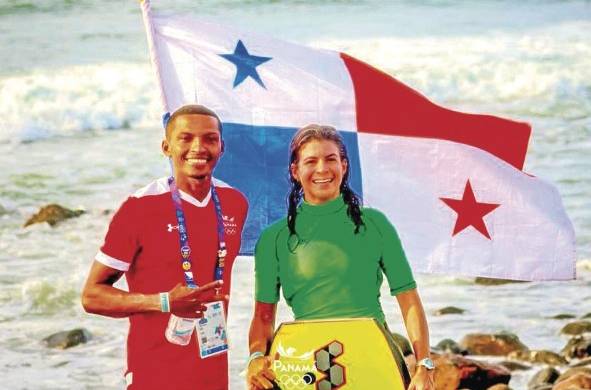 Edwin Núñez y Verónica Correa pusieron en el mapa de los Centroamericanos y del Caribe al surf istmeño.