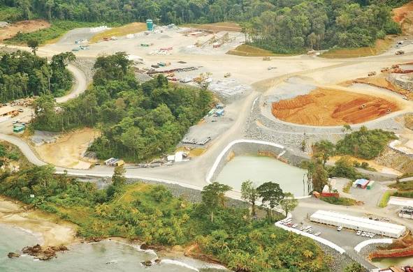 La mina Cobre Panamá, ubicada en Donoso, provincia de Colón, representa el 3,5% del producto interno bruto (PIB) del país.