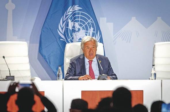 Fotografía de archivo del secretario general de la ONU, António Guterres