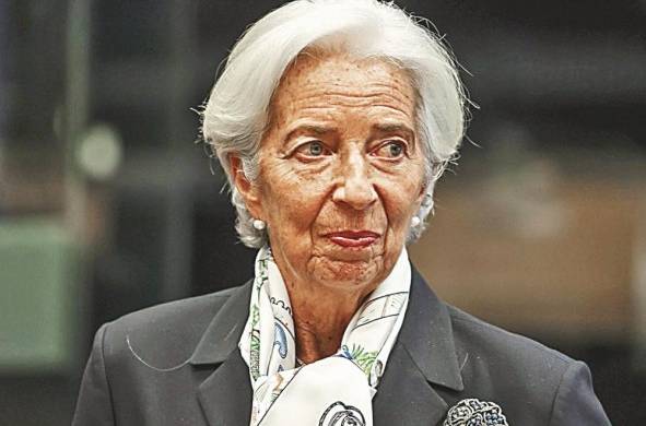 Imagen de archivo de la presidente del BCE, Christine Lagarde