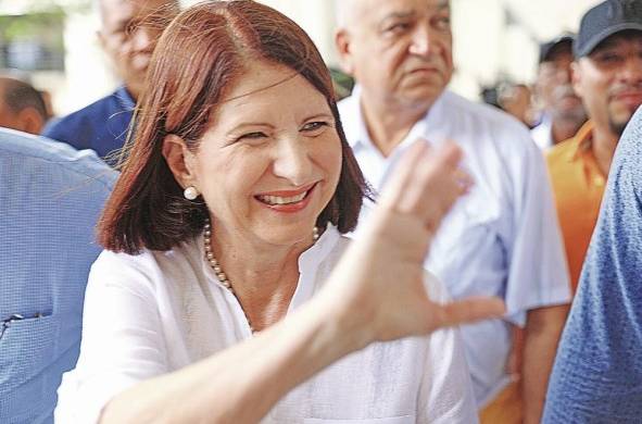 Marta Linares de Martinelli, candidata a la vicepresidencia de la República por el partido RM
