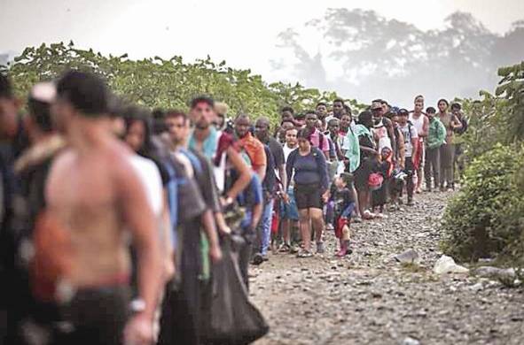 Decenas de migrantes fueron registrados el pasado 15 de septiembre.