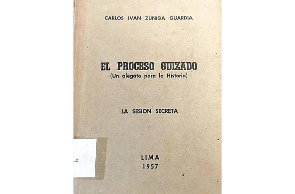 Portada del texto publicado por Carlos Iván Zúñiga en 1957.