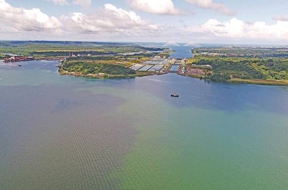 El lago Gatún, que abastece Panamá, Panamá Oeste y Colón.