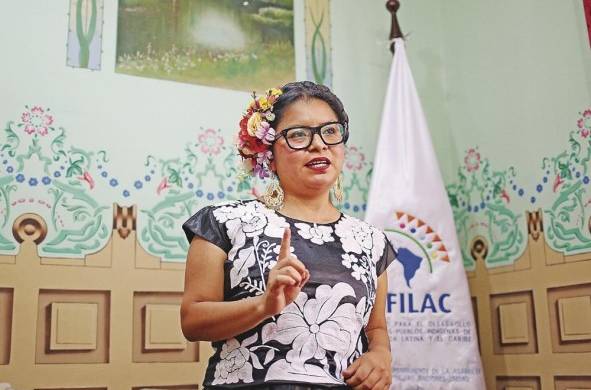 Dali Ángel Pérez es la coordinadora del Programa Emblemático de Mujer y Juventud del Fondo para el Desarrollo de Pueblos Indígenas de América Latina y el Caribe.