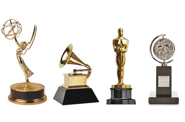 El Emmy, el Grammy, el Óscar y el Tony son considerados el 'grand slam' del entretenimiento.