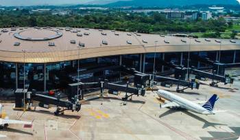 Imagen del Aeropuerto Internacional de Tocumen, principal centro de operaciones de Copa Airlines.