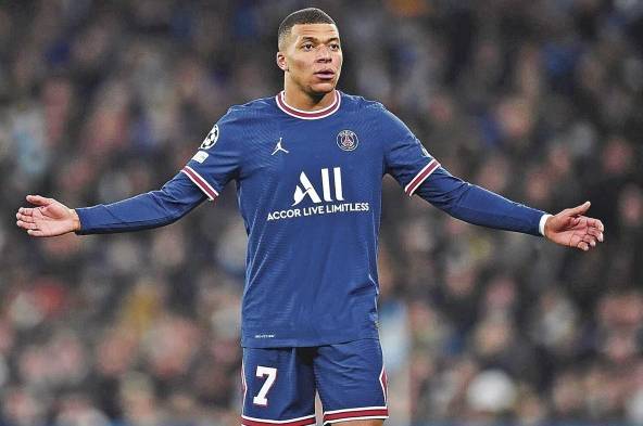 Mbappé finaliza su contrato con el PSG en junio de 2022.