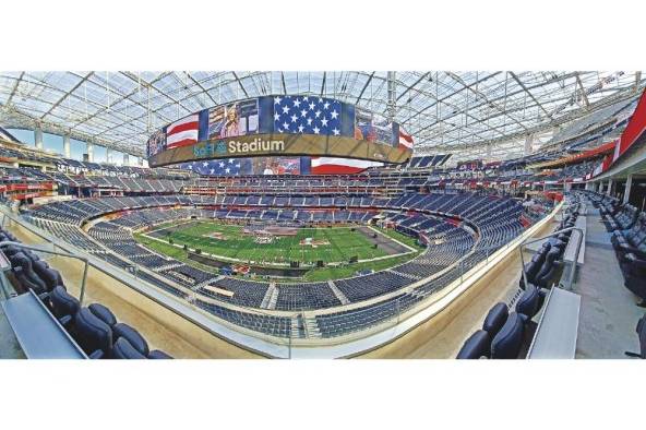 Inaugurado en 2020, el SoFI Stadium es el escenario más moderno y costoso de Estados Unidos. En él se realizarán las ceremonias de apertura y clausura de los Juegos Olímpicos Los Ángeles 2028.