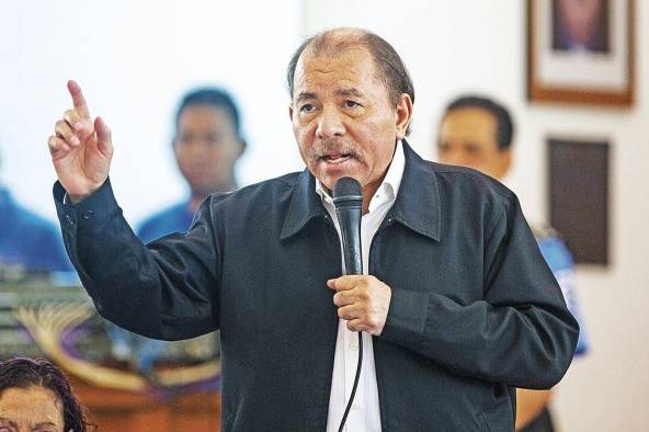 Daniel Ortega, presidente de Nicaragua