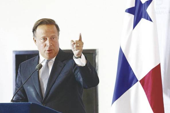 Juan Carlos Varela fue presidente en el periodo 2014-2019.