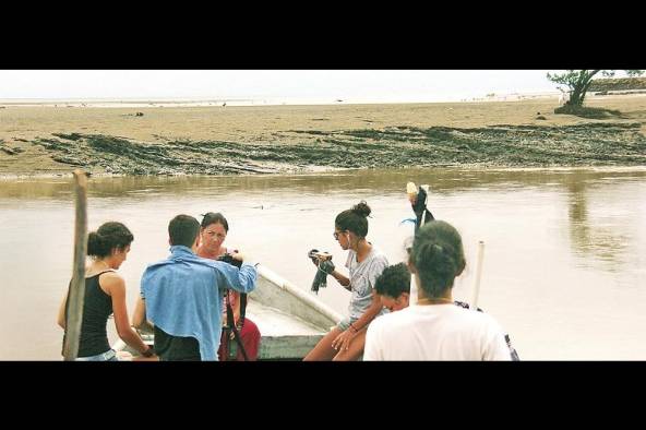 Rodaje en la playa