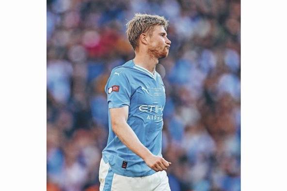 Kevin De Bruyne, futbolista del Manchester City