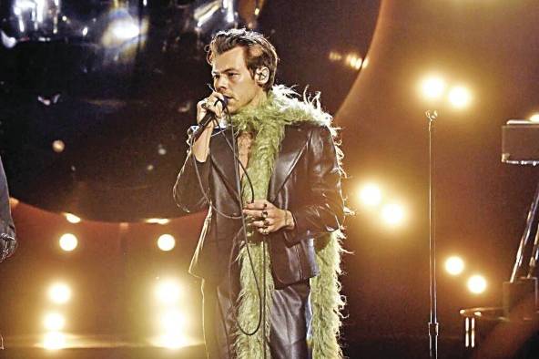 Harry Styles es el favorito para ganar la categoría de Grabación del Año con su tema 'As it was'.