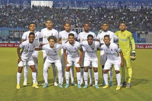 El once titular del Sporting San Miguelito que saltó contra el Motagua.