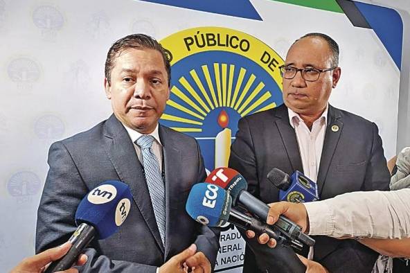 Fiscales Anticorrupción Aurelio Vásquez y Edwin Juárez