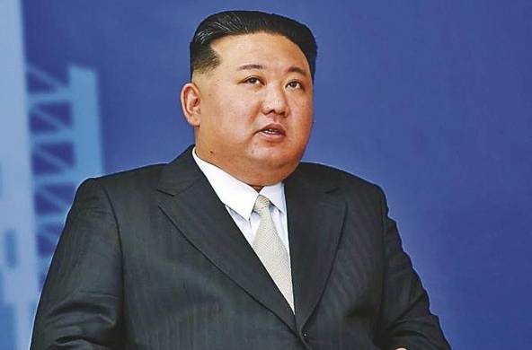 Fotografía de archivo del líder norcoreano Kim Jong-un