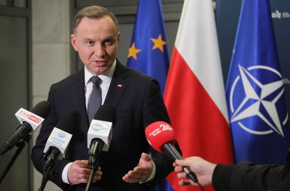 El presidente de Polonia, Andrzej Duda.