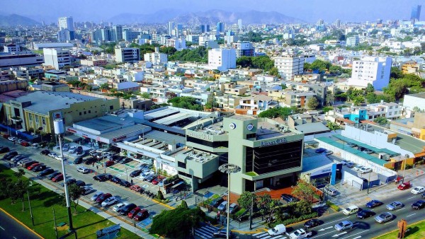 Vista panorámica de la ciudad de Perú