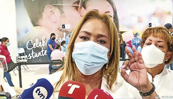 La ministra consejera de Salud, Eyra Ruiz.