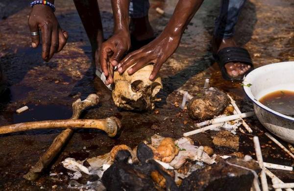 El Fete Gede, el día de los muertos de los fieles del vudú en Haití