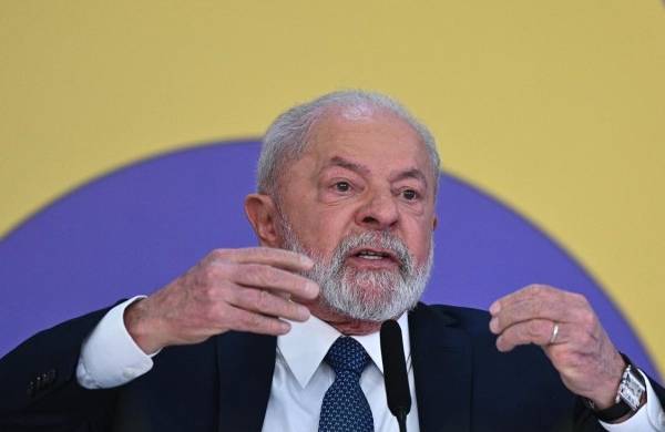 Fotografía de archivo en la que se registró al presidente de Brasil, Luiz Inácio Lula da Silva, en Brasilia, Brasil.