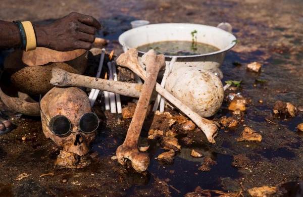 El Fete Gede, el día de los muertos de los fieles del vudú en Haití