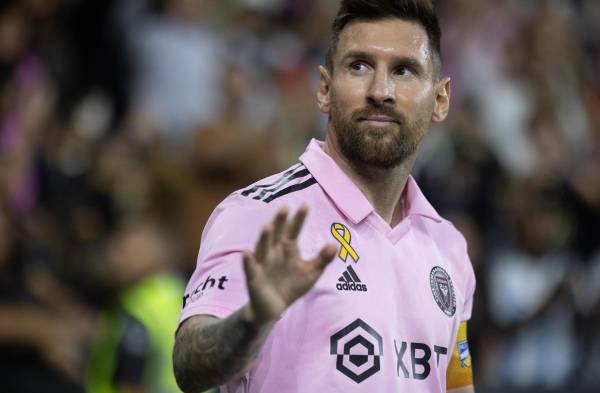 El jugador argentino Leonel Messi.