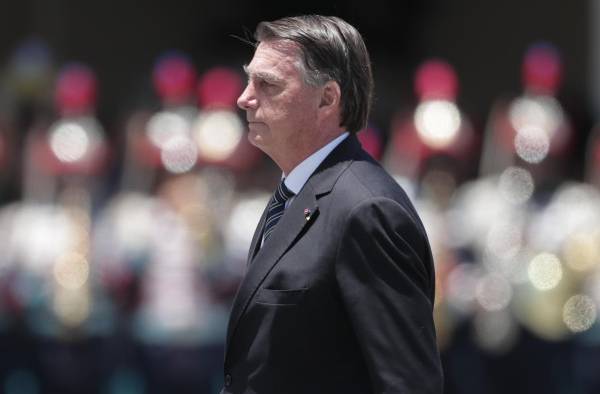 El presidente de Brasil, Jair Bolsonaro