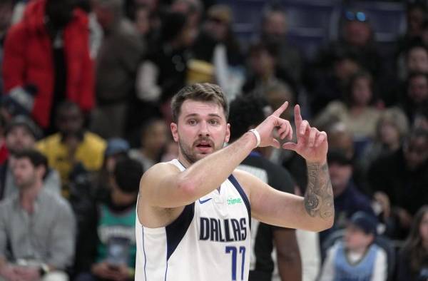 Luka Doncic de los Dallas Mavericks, en una fotografía de archivo.