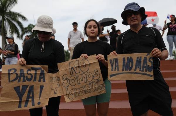 Protestas en Panamá: No nos vamos a rendir, dicen manifestantes