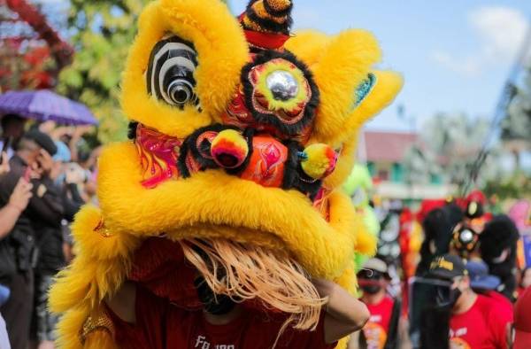 Comunidad china en Panamá celebra el Año Nuevo Chino.