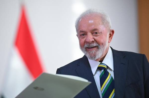 Fotografía de archivo del presidente de Brasil, Luiz Inácio Lula da Silva.