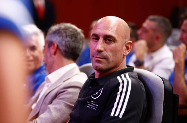 El presidente inhabilitado de la RFEF, Luis Rubiales.