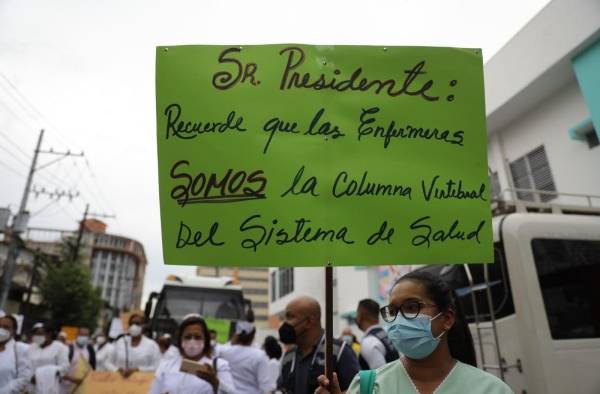 Las enfermeras piden que se honre lo pactado en el último acuerdo firmado el 30 de abril de 2021.