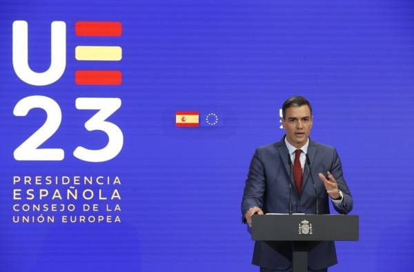 El presidente de España, Pedro Sánchez.