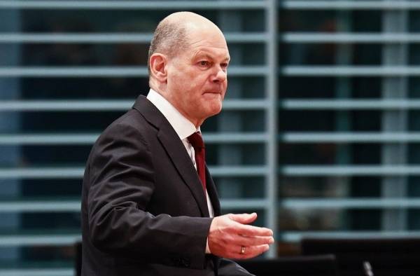 El canciller de Alemania, Olaf Scholz.