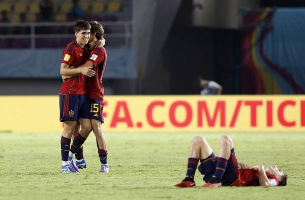 La selección de España venció 2-1 a su similar de Japón.