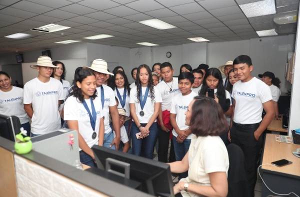 Los chicos conocieron el funcionamiento del diario de 'La Estrella de Panamá'.