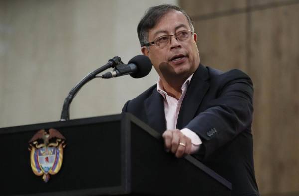 Presidente de Colombia Gustavo Petro.