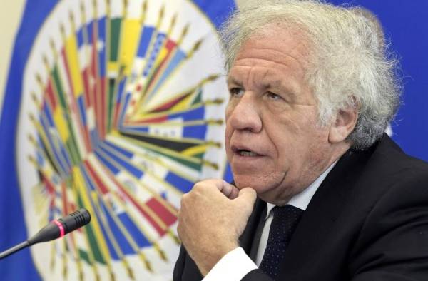 El secretario general de la Organización de los Estados Americanos (OEA), Luis Almagro.