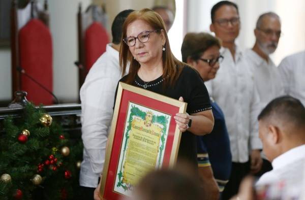 Trinidad Ayola, presidenta de la Asociación de los Familiares de los Caídos del 20 de Diciembre de 1989.