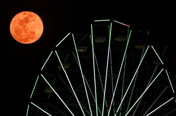 Superluna azul en imágenes, volverá a ocurrir en el 2037