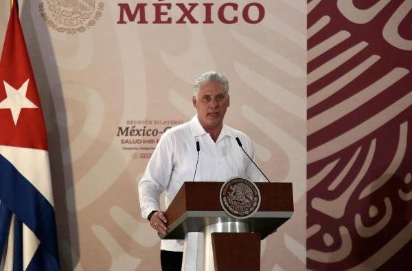 Foto de archivo del presidente de Cuba, Miguel Díaz-Canel.